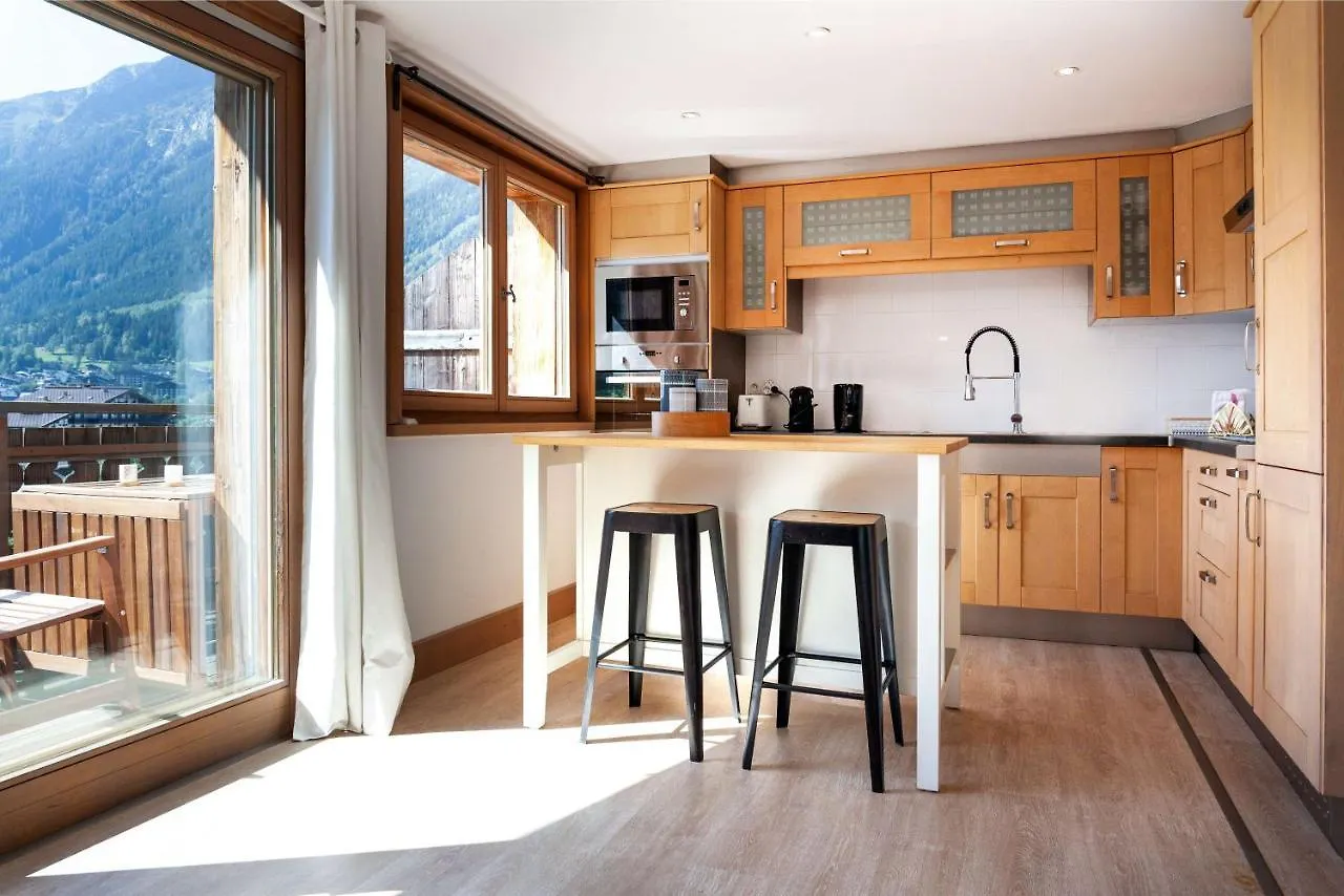Appartement Le Mazot Vue Mont Blanc Chamonix France